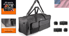 Load image into Gallery viewer, Versatile Heavy Duty Travel Duffle Bag - Perfect for Coaches &amp; Enthusiasts