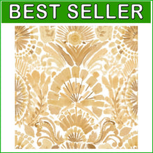 Load image into Gallery viewer, Saffron Sun Peel &amp; Stick Damask Wallpaper - Effortless Home Transformation
