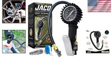 Load image into Gallery viewer, Heavy-Duty Alloy Steel Tire Inflator with Built-in Pressure Gauge - 21" Hose