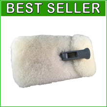 Load image into Gallery viewer, Gentle 9" Lambswool Wash Pad with Real Leather Backing for All Vehicles