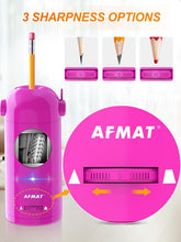 Load image into Gallery viewer, Space-Saving Rechargeable Pencil Sharpener with Non-Touch Mechanism for Easy Use