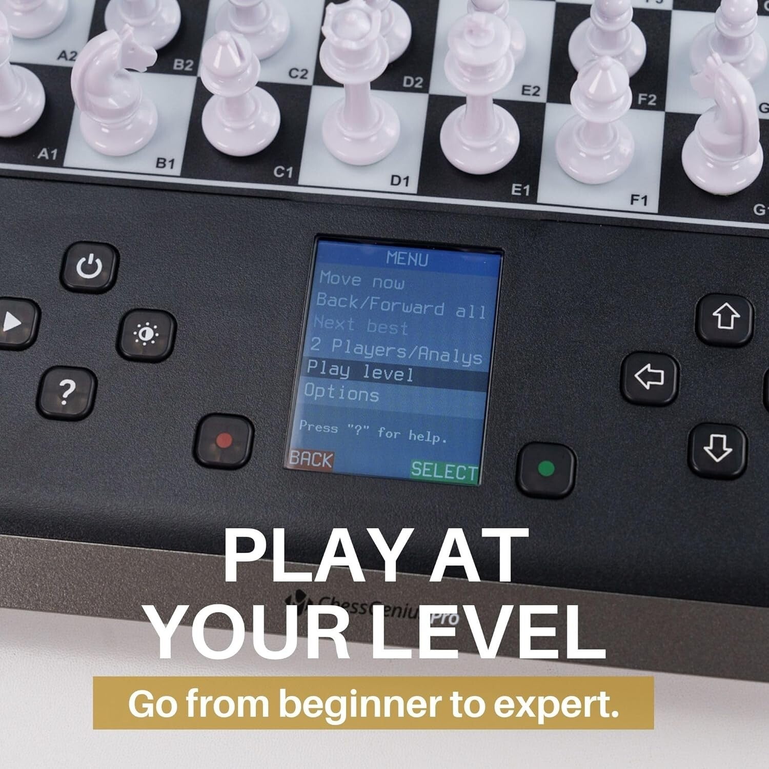 Portable Smart Chess Board with Magnetic Pieces - Perfect for Learning & Play