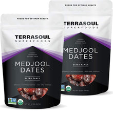 Load image into Gallery viewer, Organic Medjool Dates 4 Lbs - Soft, Chewy, Sweet Caramel Flavor | Gluten-Free