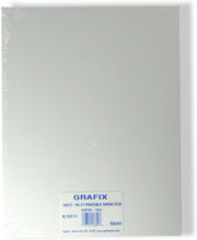 Load image into Gallery viewer, 50 Sheets of Inkjet Printable White Opaque Shrink Film - 8.5"x11" Craft Packs