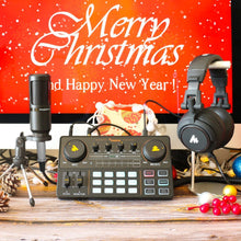Load image into Gallery viewer, All-in-One Podcast Equipment Bundle with Microphone for Streaming &amp; Recording