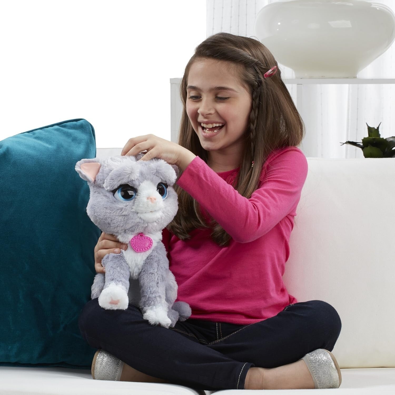 Cuddly Moody Bootsie Kitty - Interactive Plush Toy with Accessories for Kids