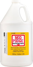 Load image into Gallery viewer, All-in-One Crafting Solution: Water-Based Glue, Sealer &amp; Matte Finish, 128 Fl Oz