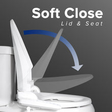 Load image into Gallery viewer, Elongated Smart Bidet Toilet Seat with Heated Comfort &amp; Adjustable Wash Controls