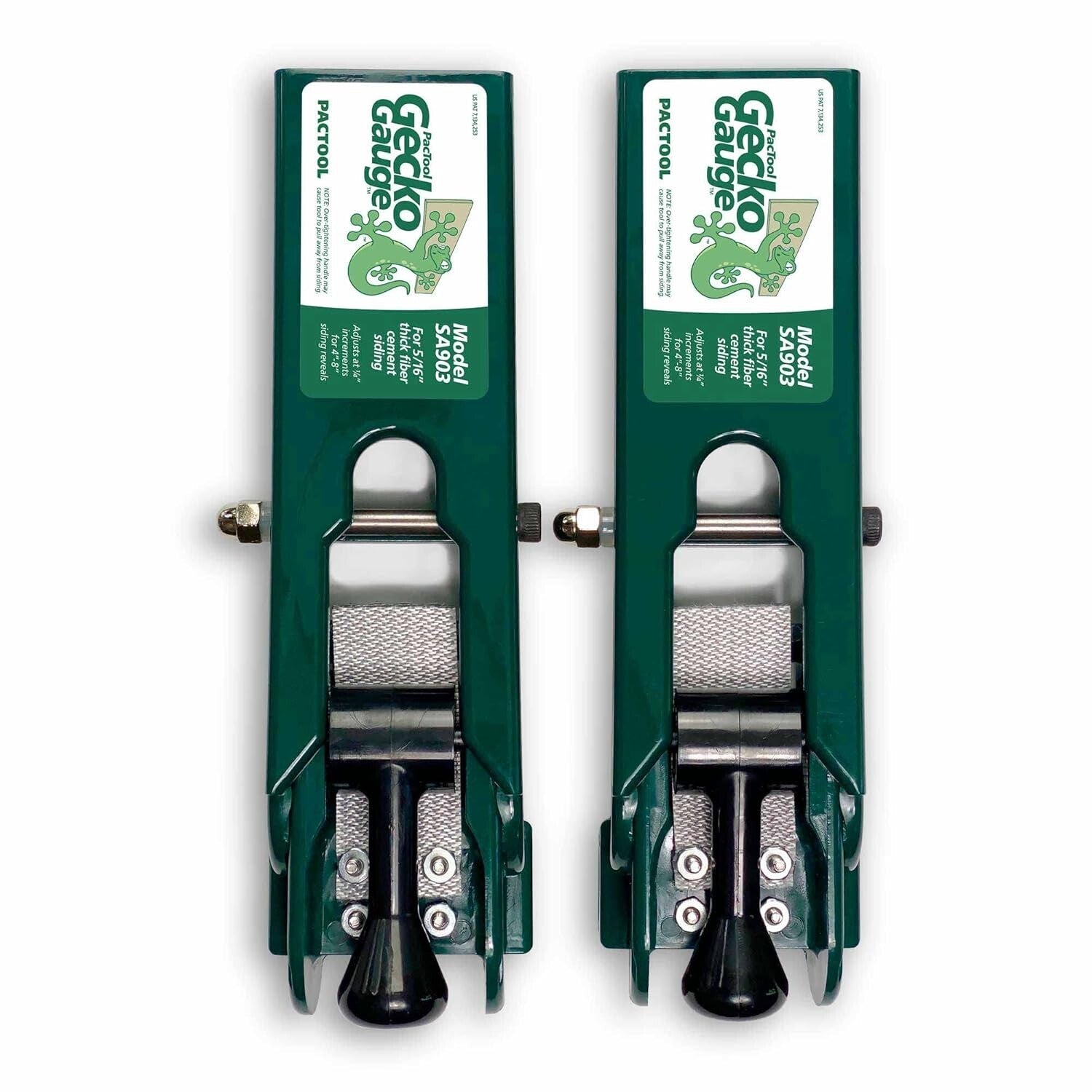 Adjustable Gecko Gauge Clamps: Perfect for Seamless 12-Foot Siding Installations