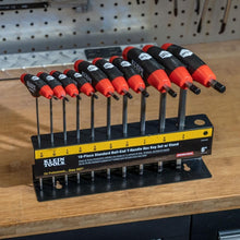 Load image into Gallery viewer, Alloy Steel Ball End Hex Key Set - 6-Inch Blades, 10-Piece Professional Kit