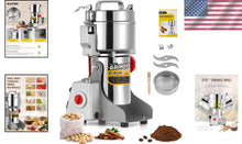 Load image into Gallery viewer, 300g Commercial Spice &amp; Grain Grinder - 220V Swing Design with Auto Protection