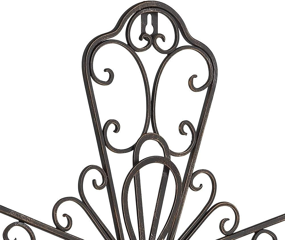 Elegant 24" H Metal Layered Cross Wall Decor - Perfect for Faith-Inspired Spaces