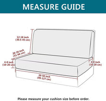 Load image into Gallery viewer, Stylish RV Dinette Cushion Covers - 4-Piece Elastic Slipcovers for Protection