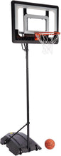 Load image into Gallery viewer, Durable Outdoor Pro Mini Basketball System with Adjustable Height and Wheels