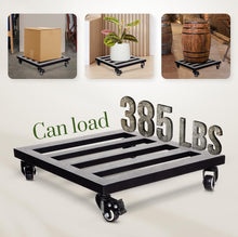 Load image into Gallery viewer, Rustproof Rolling Plant Stand with Locking Wheels - 14 Inch, 385 lbs Capacity