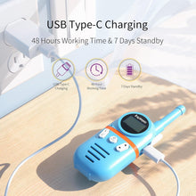 Load image into Gallery viewer, Lightweight Rechargeable Walkie Talkies for Kids - Ideal for Family Adventures