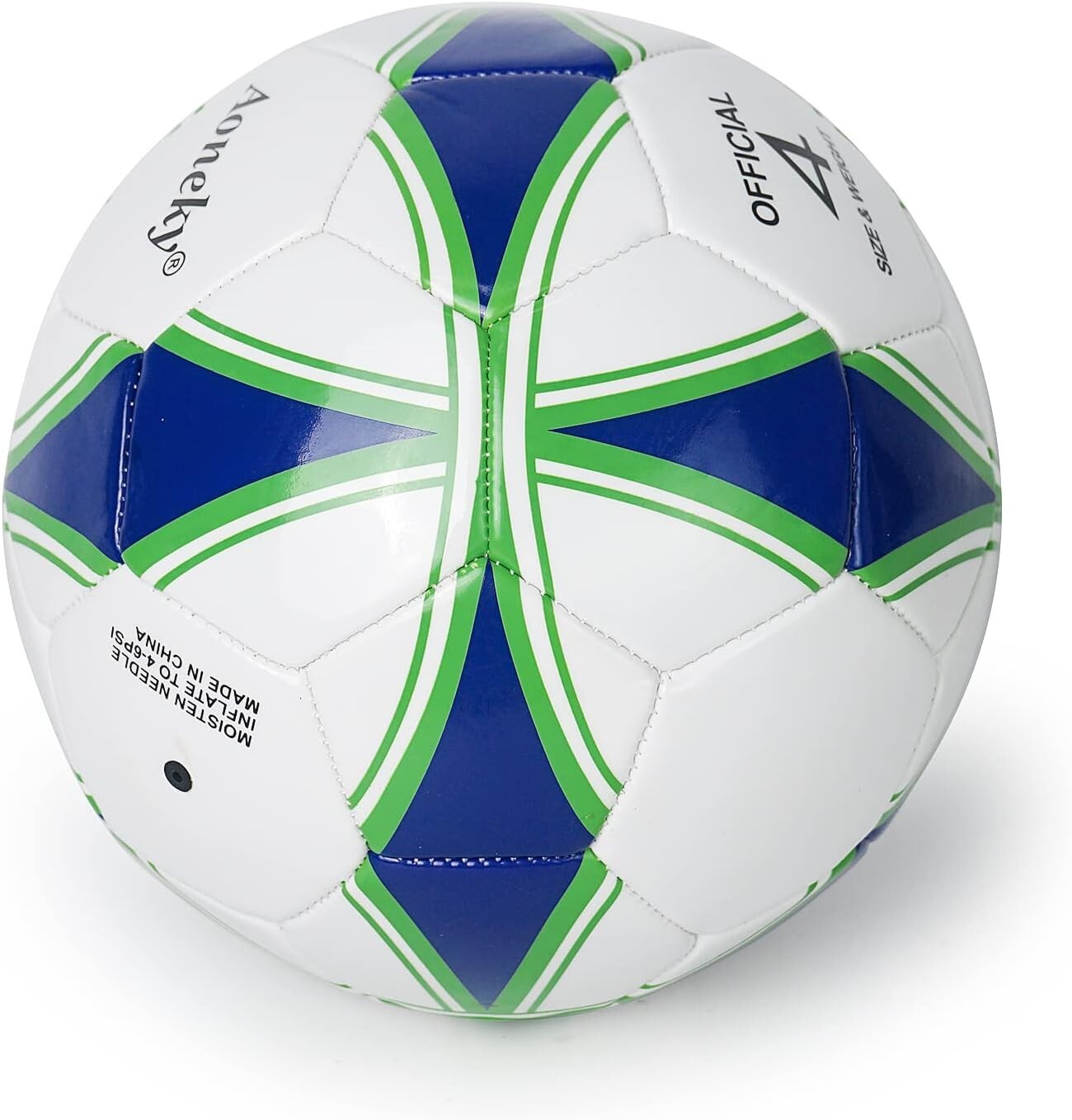 Durable Size 4 Soccer Ball and Pump Set - Ideal for Backyard and School Play