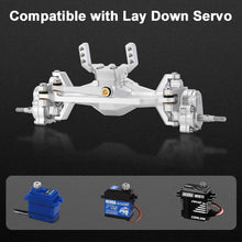 Load image into Gallery viewer, 5mm Diamond Portal Axles with Lay Down Servo Mount for 1/18 RC Crawler Upgrade