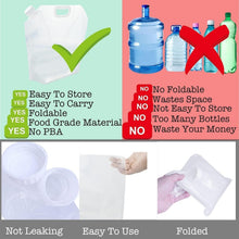 Load image into Gallery viewer, 42 Gallon Collapsible Water Containers - 16 Lightweight, Food-Grade Storage Bags