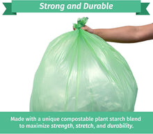Load image into Gallery viewer, Sustainable 13 Gallon Compost Trash Bags - 150 Count | Leak-Proof &amp; Unscented