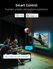 Load image into Gallery viewer, 75-85” Smart TV LED Backlight with Camera - Immersive Color Sync &amp; Voice Control