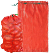 Load image into Gallery viewer, 50 Large Mesh Produce Storage Bags - Ideal for Onion &amp; Vegetable Organization