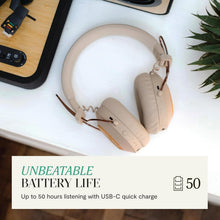 Load image into Gallery viewer, House of Marley Positive Vibration Headphones - 50 Hours Playtime, Bluetooth 5.0