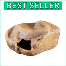 Load image into Gallery viewer, Large Gecko Cave - Natural Resin Hideout for Stress-Free Reptiles and Amphibians