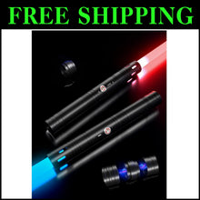 Load image into Gallery viewer, Dueling Lightsaber Toy - 20 Colors &amp; Sounds, Rechargeable for Kids &amp; Adults