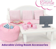 Load image into Gallery viewer, Durable Doll Furniture Set for 14-18" Dolls - Couch, Table &amp; Play Accessories