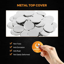 Load image into Gallery viewer, 500 DIY Round Button Parts - 2.28 inch Kits for Markets &amp; Creative Projects