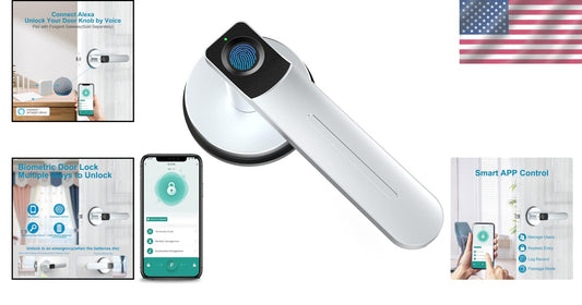 Easy DIY Installation Biometric Fingerprint Lock - Secure Your Home Effortlessly