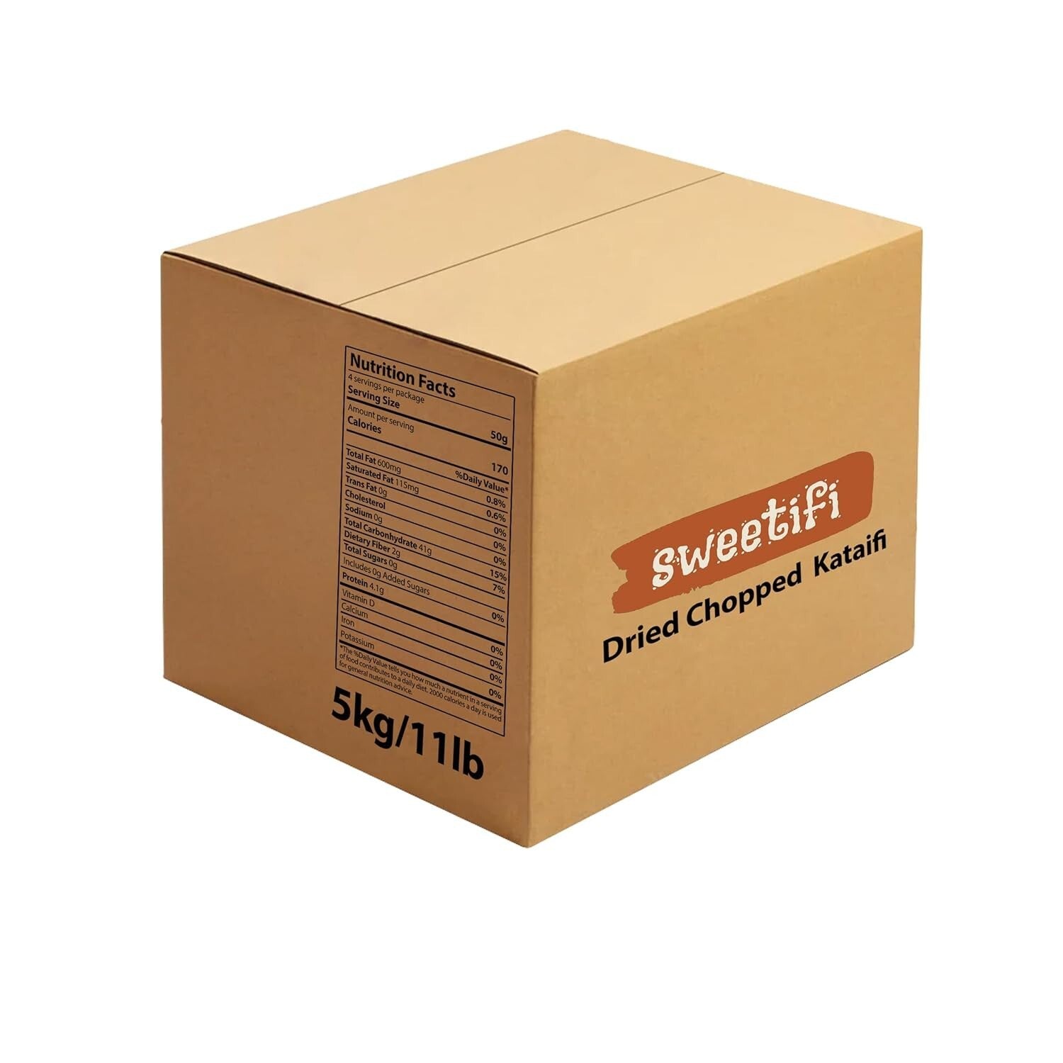 Authentic Shredded Kataifi Dough - Versatile 5kg Baking Ingredient for Pastries