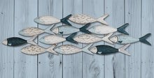 Load image into Gallery viewer, Lightweight Carved Fish Wall Art - Ideal for Beach House &amp; Bathroom Decor