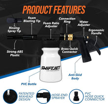 Load image into Gallery viewer, Adjustable Car Wash Foam Sprayer Gun with Microfiber Mitt for Scratch-Free Shine