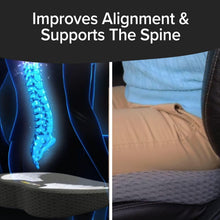 Load image into Gallery viewer, Advanced Memory Foam Seat Cushion – Promotes Posture &amp; Comfort on the Road
