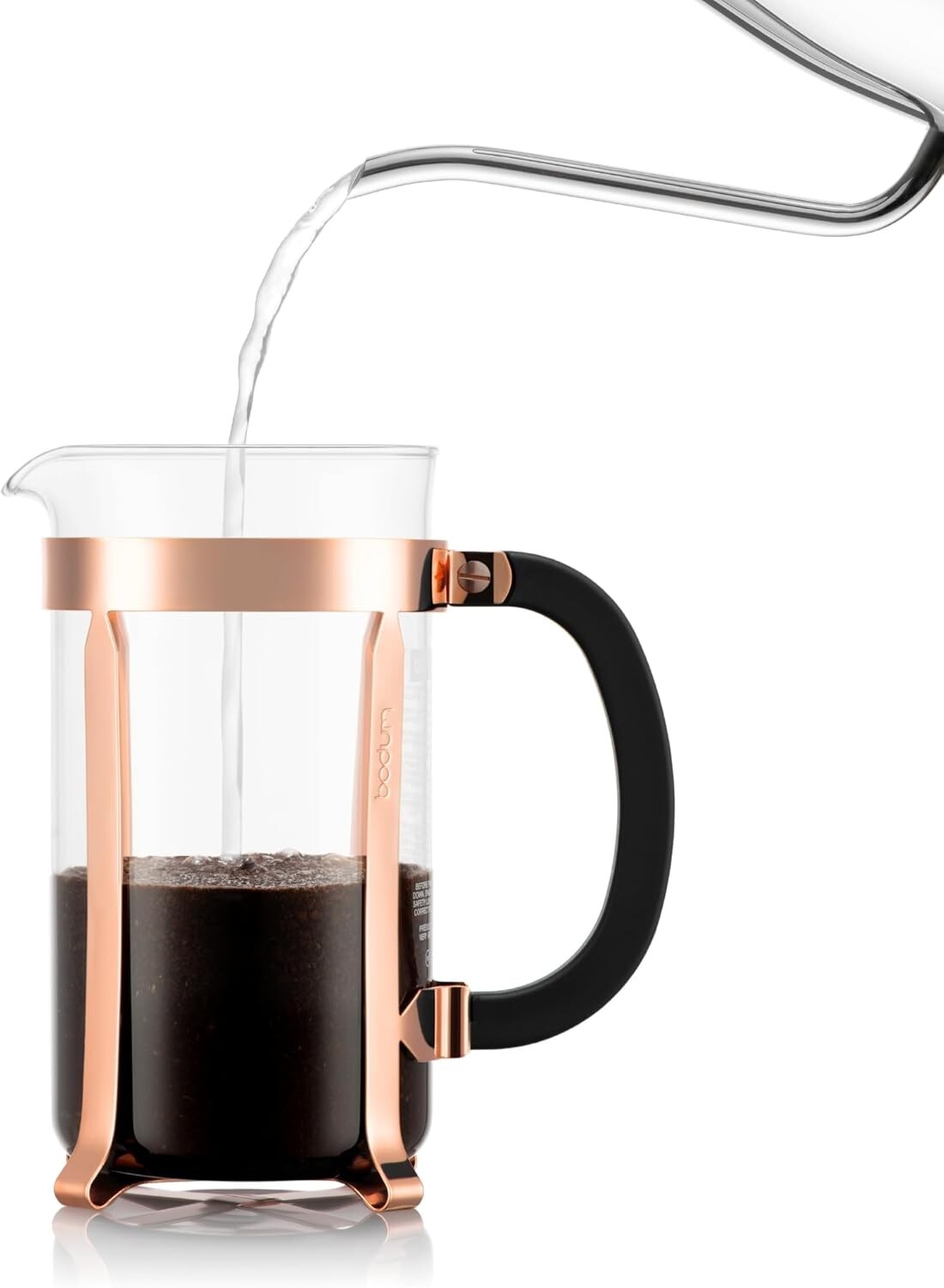 Borosilicate Chambord French Press Coffee Maker - 34oz Capacity & Stylish Design