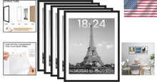 Load image into Gallery viewer, Elegant 18x24 Picture Frame Set of 5 - Ideal for Family Wall Displays