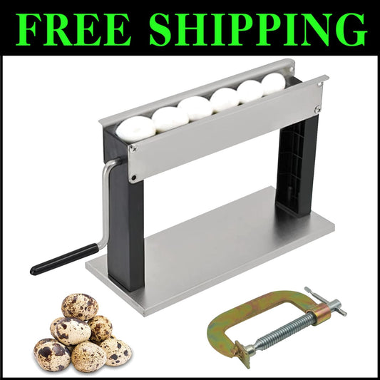 Quick and Easy Manual Quail Egg Peeler - Portable Egg Shelling Machine