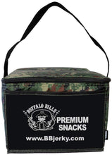 Load image into Gallery viewer, 12 Assorted Beef Jerky Packs in Portable Camo Cooler - Ideal for Gifting