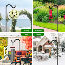 Load image into Gallery viewer, Heavy Duty 7 Prong Adjustable Garden Poles for Bird Feeders &amp; Baskets - 2 Pack