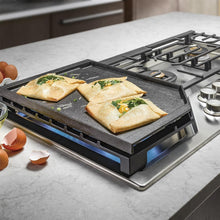 Load image into Gallery viewer, GE Compatible Flat Top Cast Iron Griddle - 18.6"L x 12.4"W For Versatile Cooking