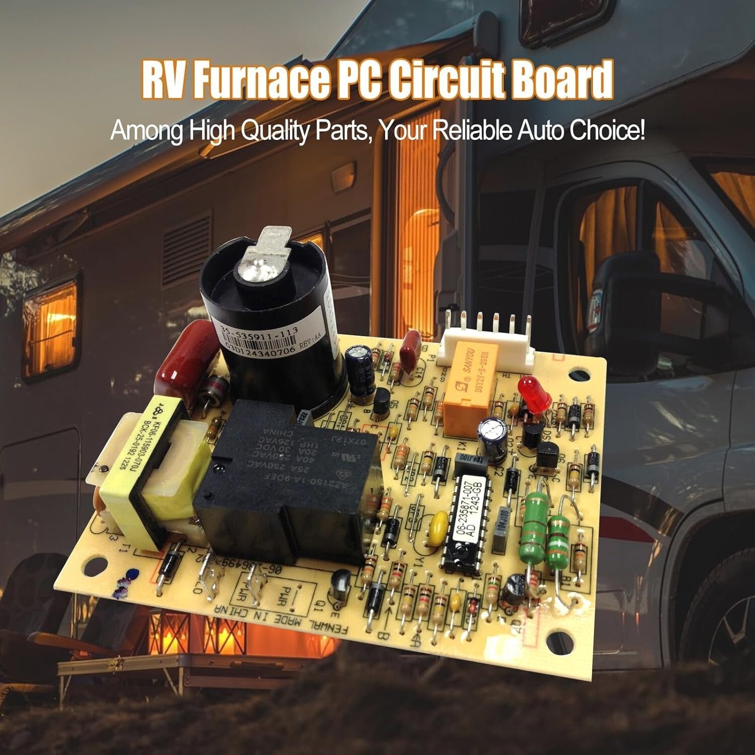 Atwood 31501 Circuit Board Upgrade with EC Adapter - Reliable Furnance Control