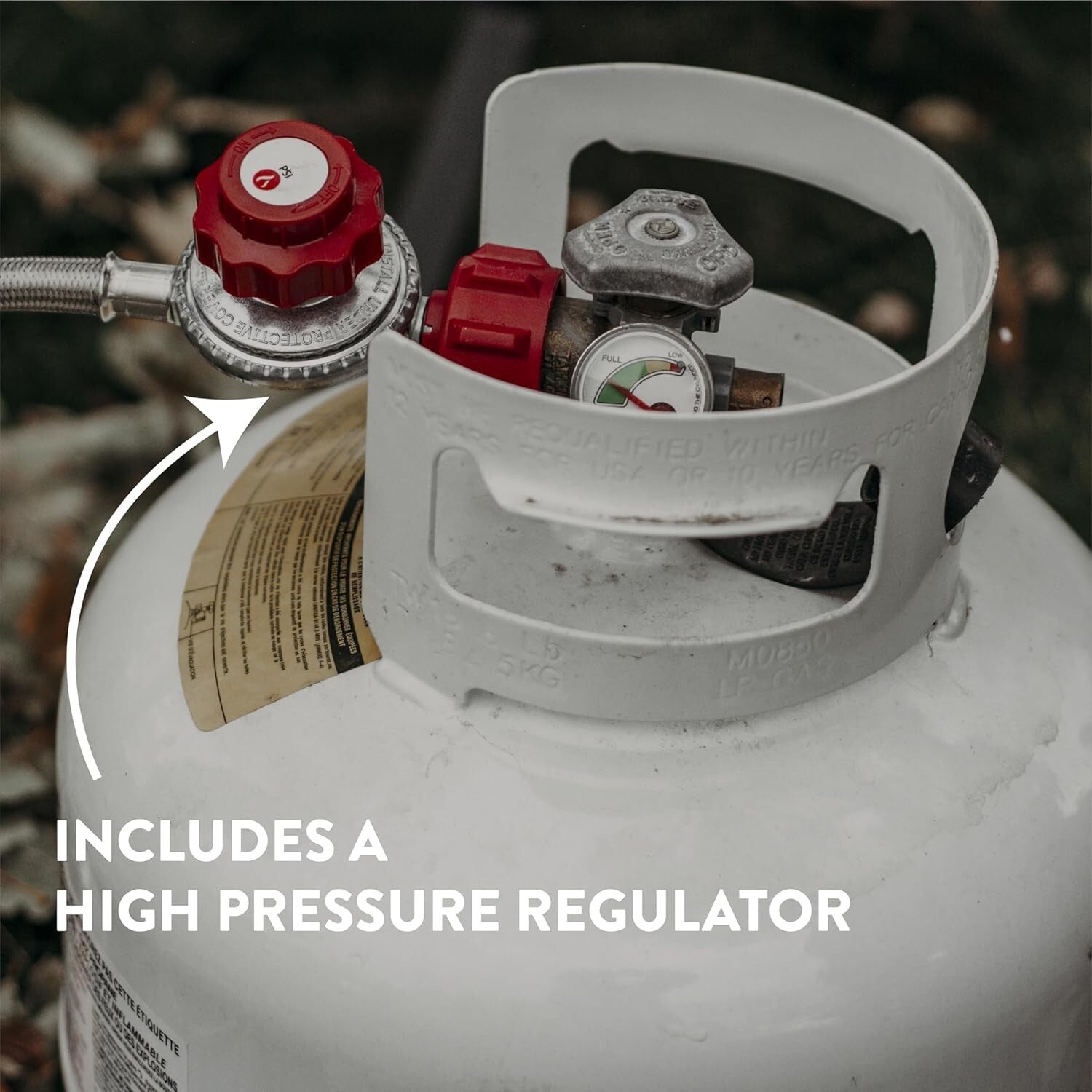 Professional-Grade Propane Burner with 275,000 BTU for All Outdoor Cooking