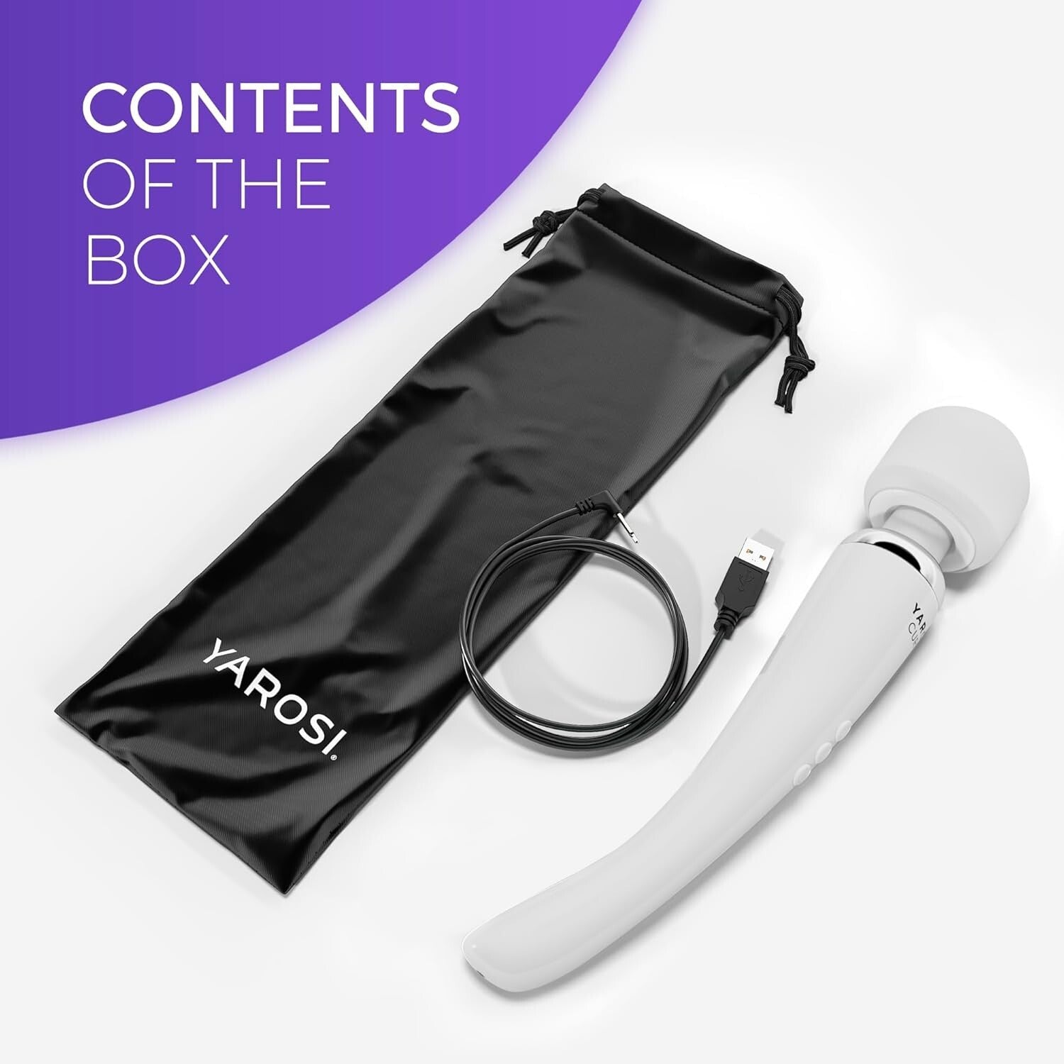 Portable 8-Speed Curve Device - Silicone Massager for Muscle Relief & Tension