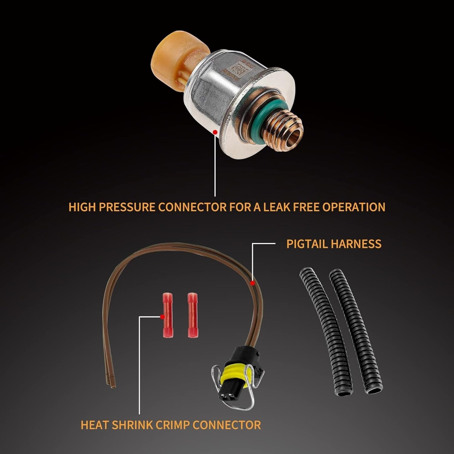 5C3Z-9C968-CA Compatible IPR Valve & ICP Sensor for Ford Diesel Engines 6.0L