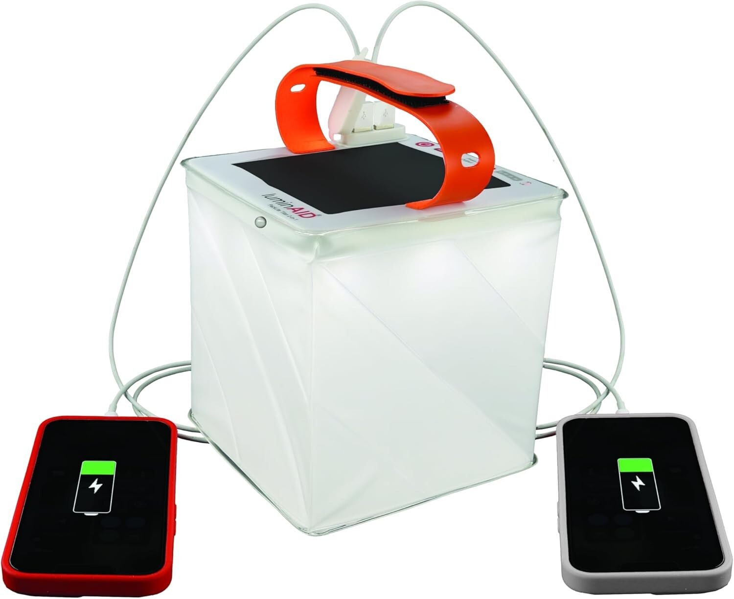Floating Solar-Powered Lantern: LED Efficiency with Dual USB Charging Options