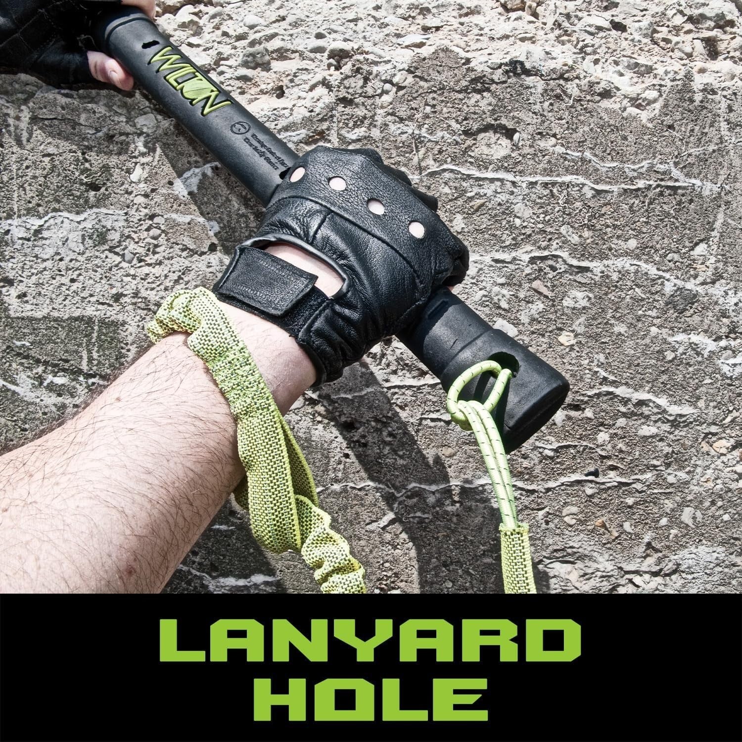 B.A.S.H 12" Soft Face Sledge Hammer - Durable 4 lb Head with Ergonomic Grip