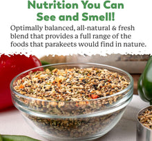 Load image into Gallery viewer, Nutritious Natural Bird Feed: 4 lb Mix of Seeds, Nuts, and Fruits for Parakeets