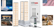 Load image into Gallery viewer, Wireless LED Closet Lights with Remote &amp; Dimming - Perfect for Home Safety